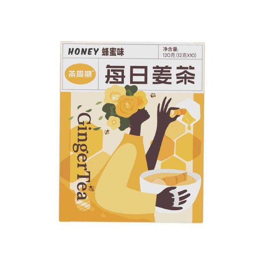 Teacycle Instant Ginger Tea Honey Flavor 10x12g