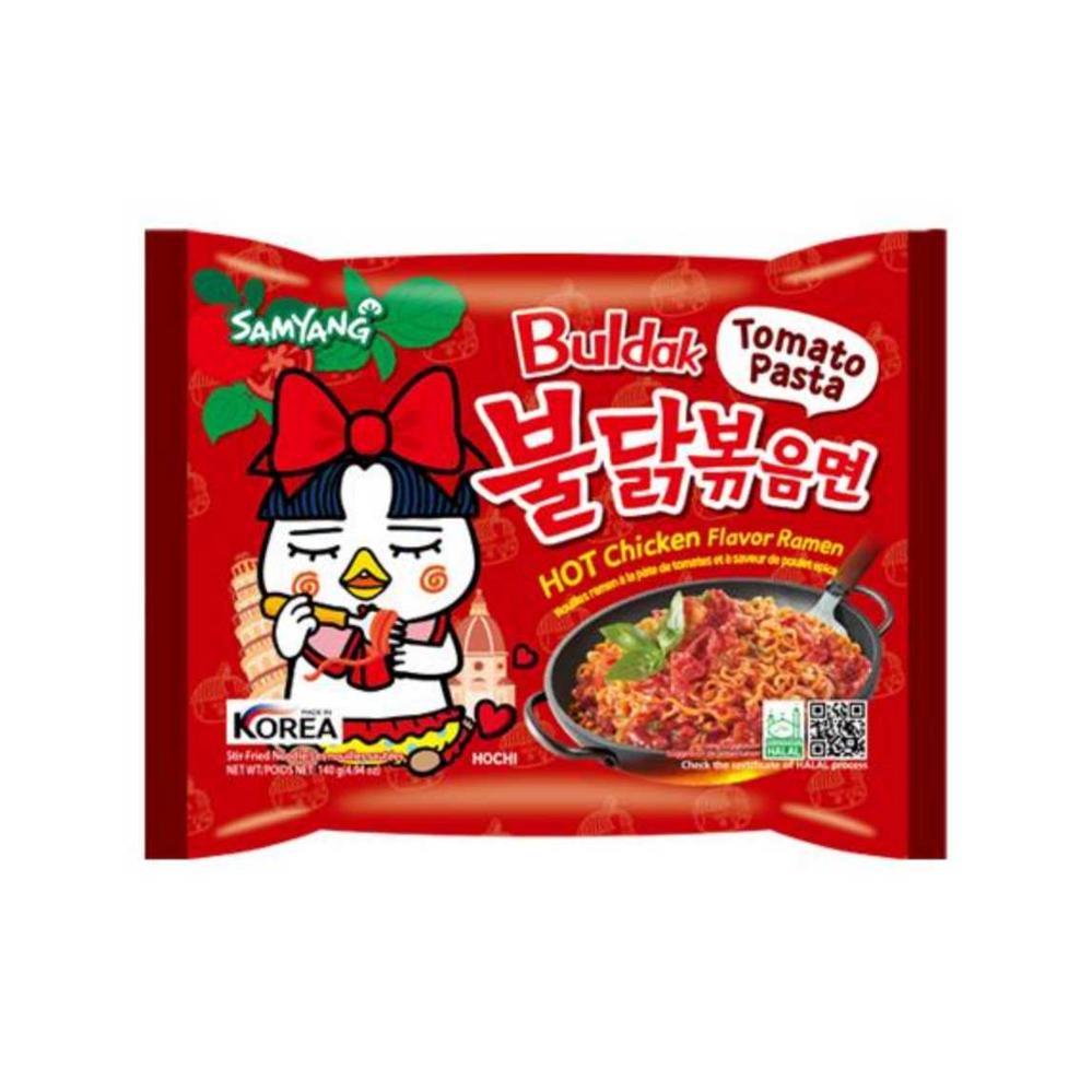 Samyang Buldak Tomato Pasta Hot Chicken Ramen 140g