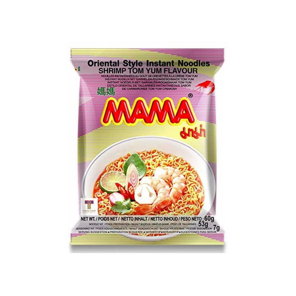 Mama Instant Noodles Shrimp Tom Yum Flavour 55g