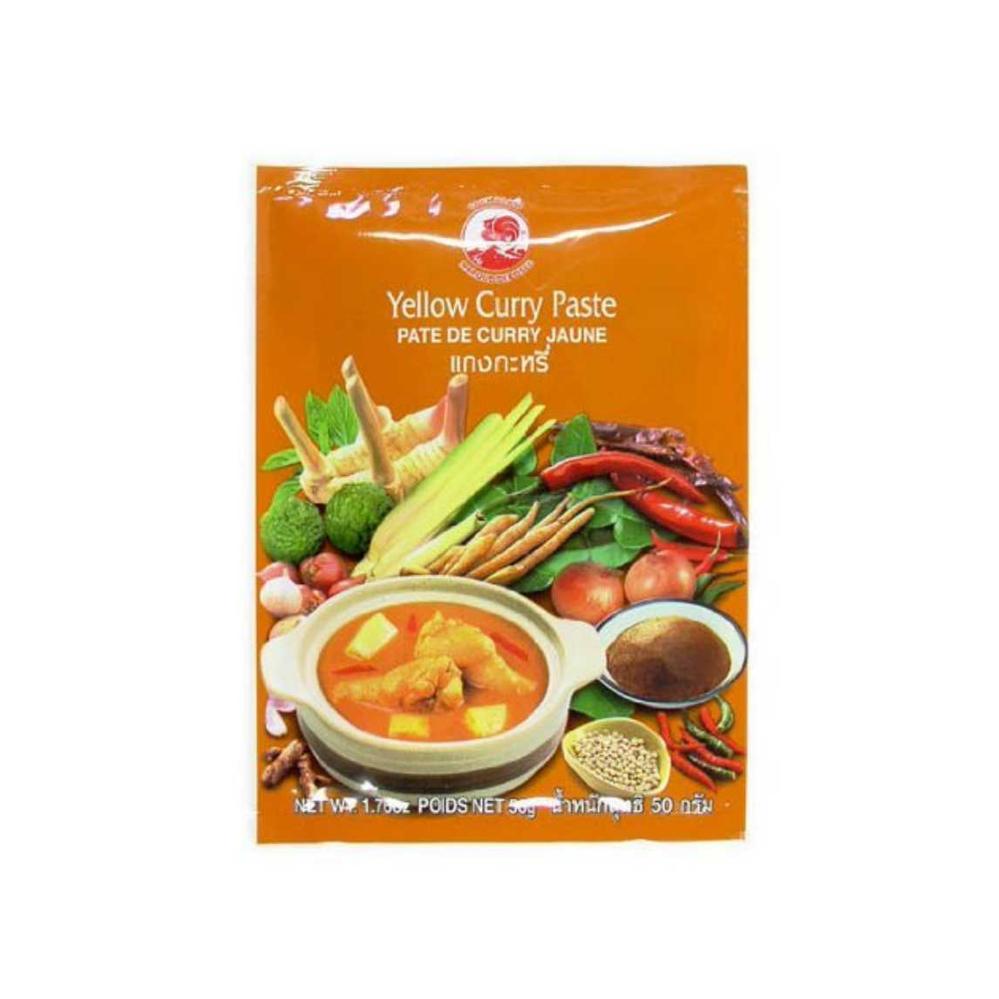 Cock Brand Thai Yellow Curry Paste 50g