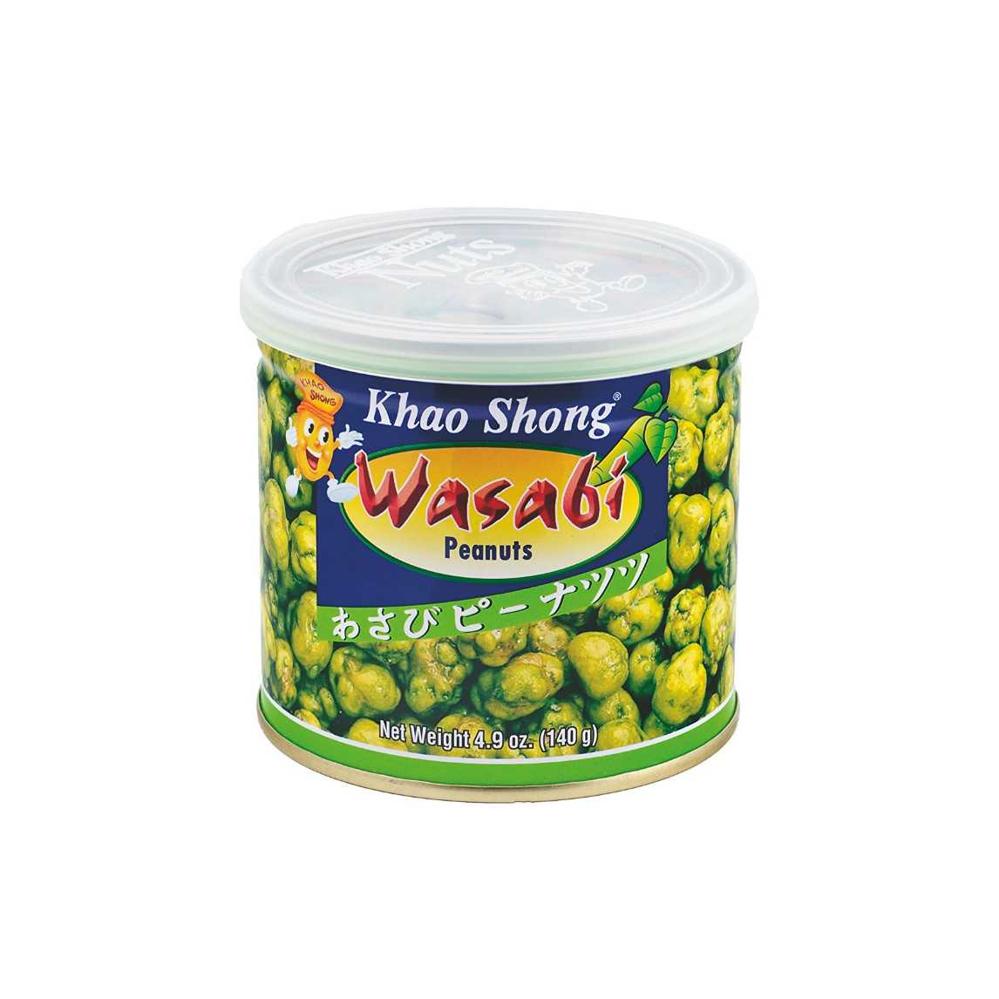 Khao Shong Crispy Wasabi Coated Peanuts 140g