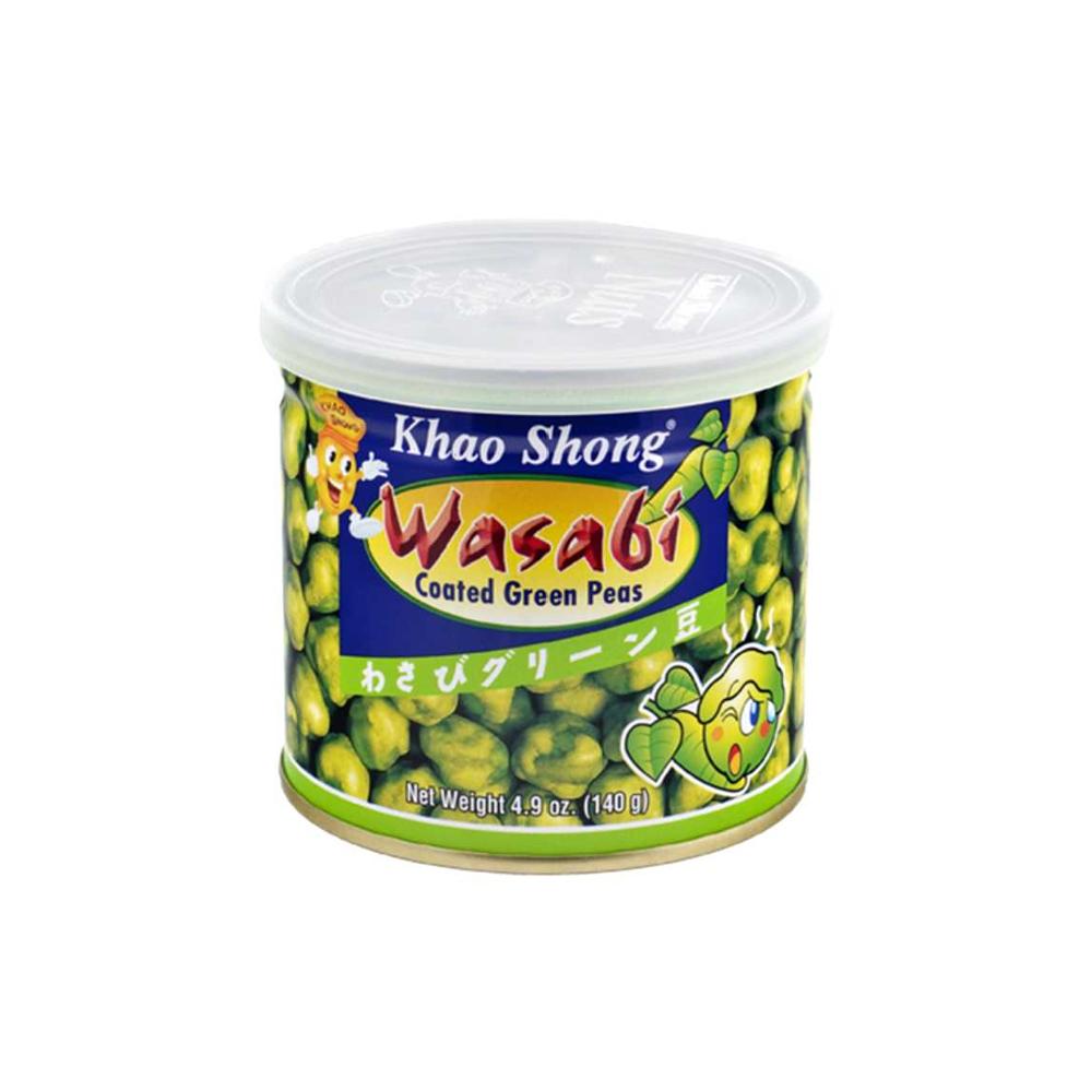 Khao Shong Crispy Wasabi Coated Green Peas 140g