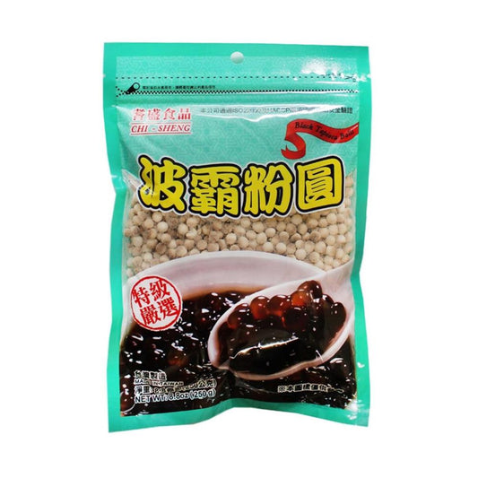Chi Sheng Bubble Pearls (Black Tapioca Balls) 250g