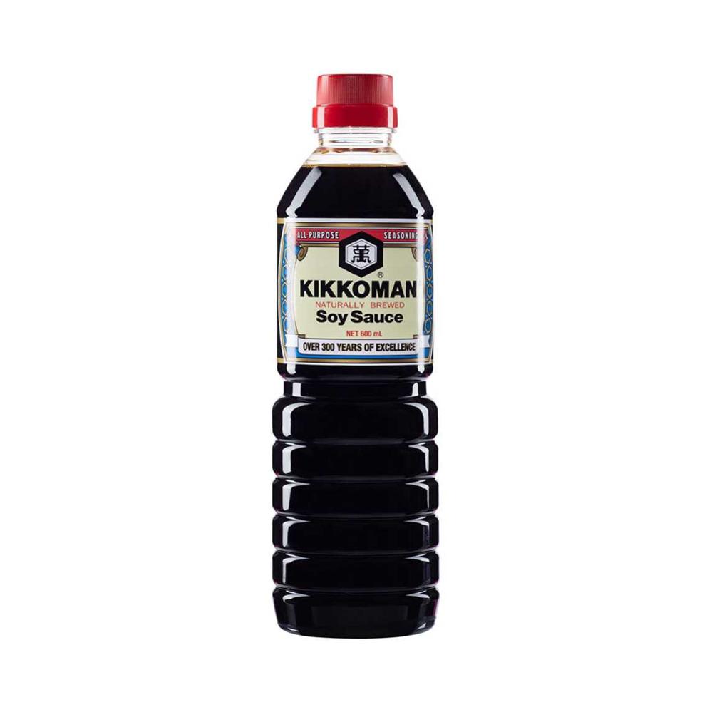 Kikkoman Natural Brewed Soy Sauce 600ml