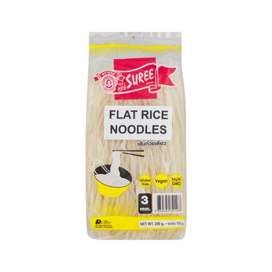 Suree Flat Rice Noodles (3mm) 400g