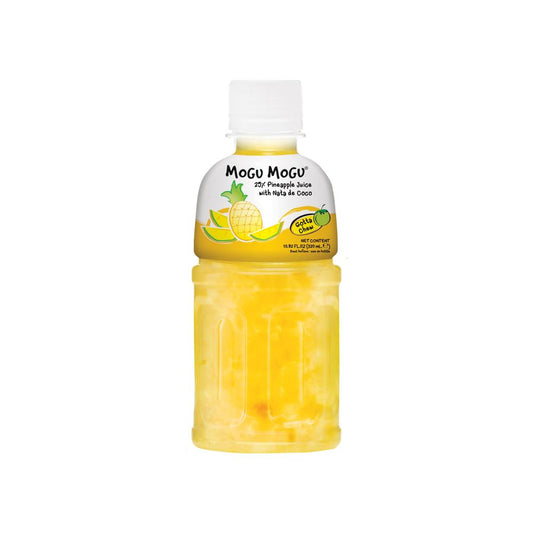 Mogu Mogu Flavored Drink with Nata De Coco (Pineapple) 320ml