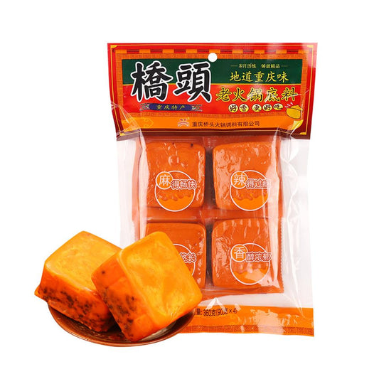 Qiaotou Spicy Hotpot Broth Base 360g