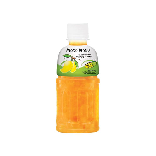 Mogu Mogu Flavored Drink with Nata De Coco (Mango) 320ml
