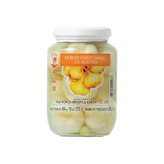 Cock Brand Pickled Garlic (Whole) 454g