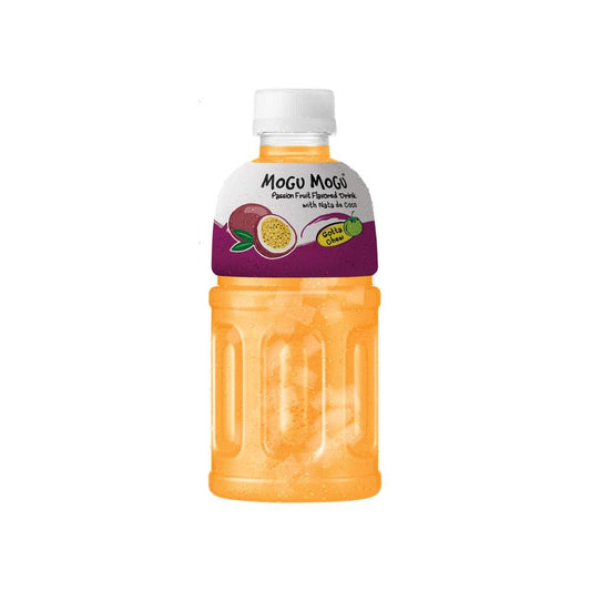 Mogu Mogu Flavored Drink with Nata De Coco (Passion fruit) 320ml
