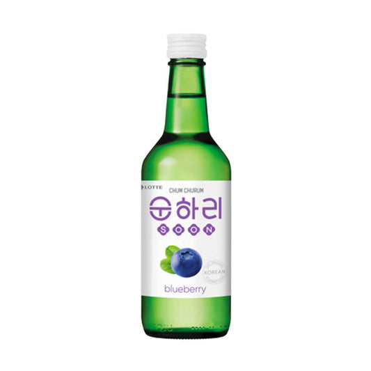 Lotte Chum-Churum Soju (Blueberry) 12% Alc. 360ml