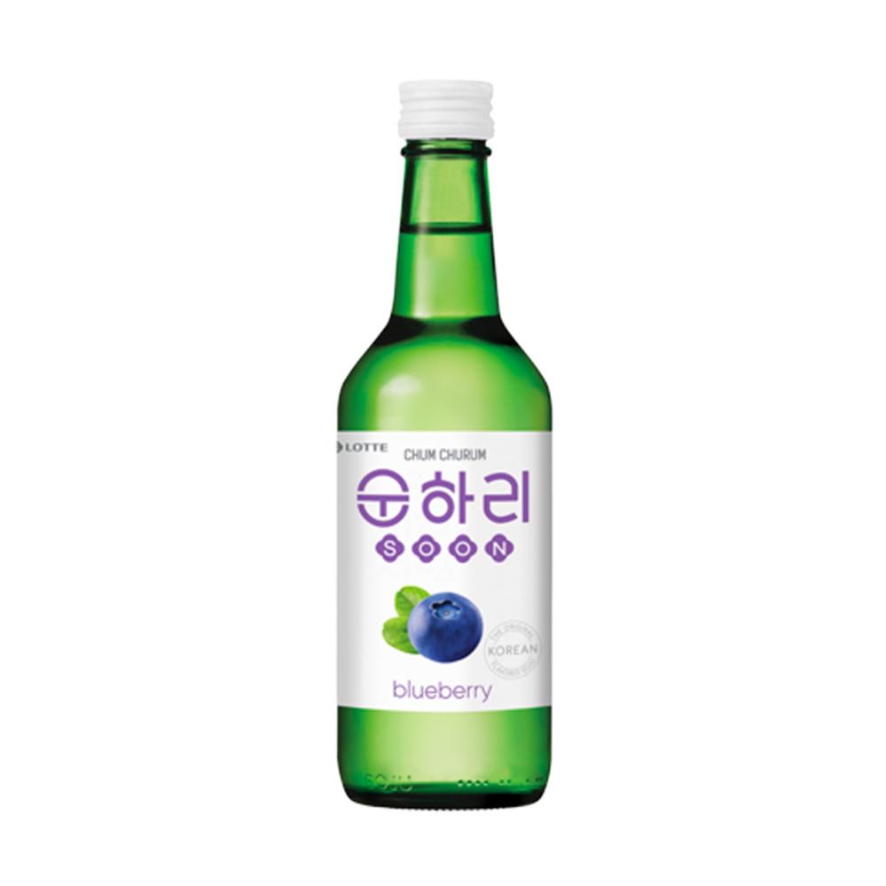 Lotte Chum-Churum Soju (Blueberry) 12% Alc. 360ml