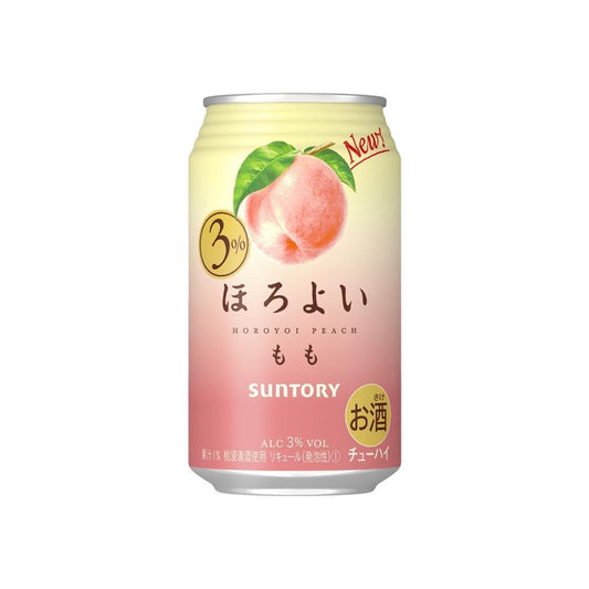 Suntory Horoyoi Shochu Cocktail (Peach) 3% Alc. 350ml