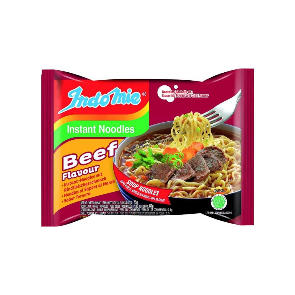 Indomie Instant Noodles Beef Flavour 75g