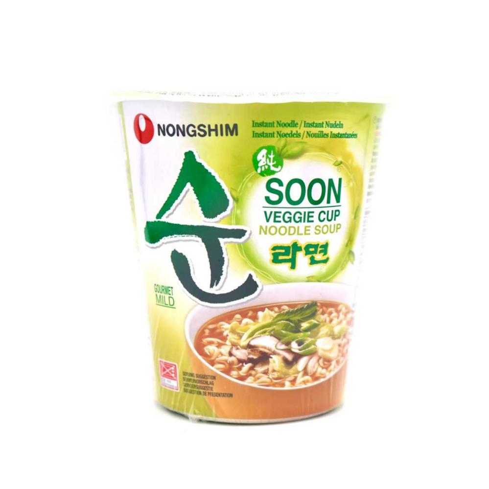Nongshim Soon Veggie Ramyun Cup Noodle Soup 67g – HelloAsia!