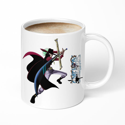 Anime Mug - Mihawk from One Piece