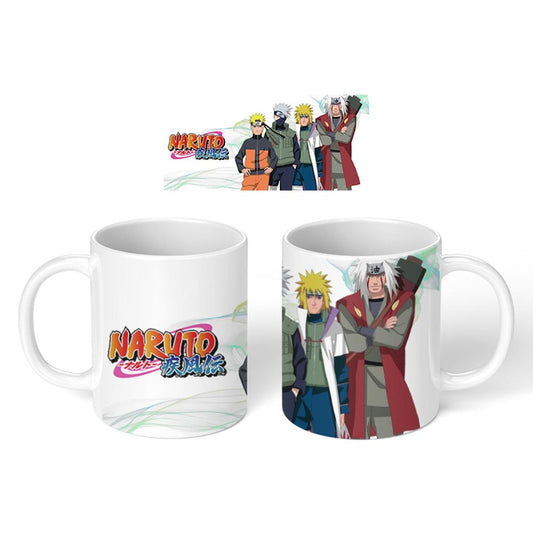 Anime Mug - Naruto & Kakashi & Minato & Jiraiya from Naruto