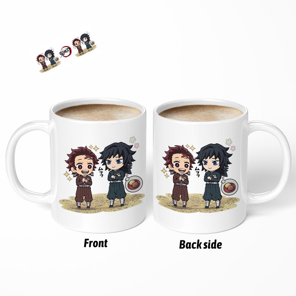 Anime Mug - Tanjiro & Giyu from Demon Slayer