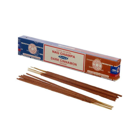 Satya Nag Champa Dark Cinnamon Incense Sticks 15g