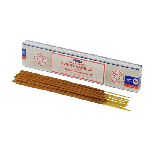 Satya Nag Champa Sweet Vanilla Incense Sticks 15g