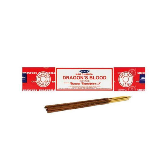 Satya Nag Champa Dragon's Blood Incense Sticks 15g