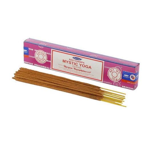 Satya Nag Champa Mystic Yoga Incense Sticks 15g