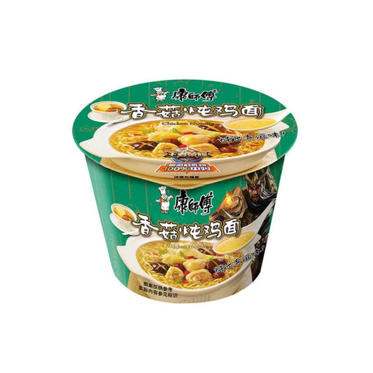 Master Kong Instant Bowl Noodles (Mushroom & Chicken Flavour) 104g