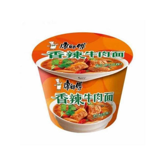 Master Kong Instant Bowl Noodles (Hot Beef Flavour) 108g
