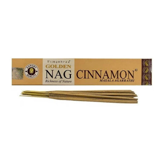 Vijayshree Golden Nag Cinnamon Incense Sticks 15g