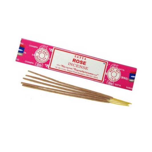 Satya Natural Rose Incense Sticks 15g