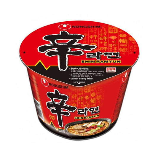 Nongshim Shin Ramyun Bowl Noodle Soup 117g