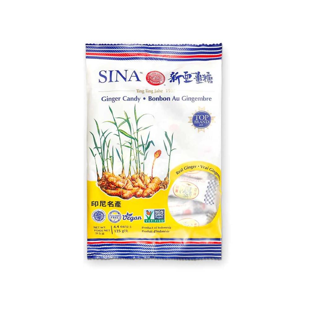 Sina Ginger Candy Ting Ting Jahe 125g