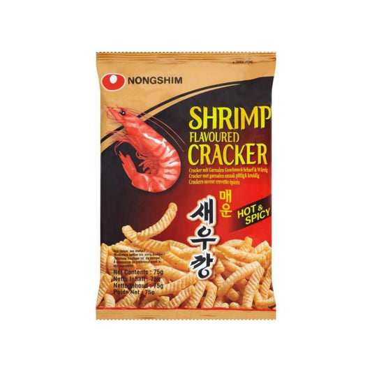 Nongshim Shrimp Flavoured Cracker Hot & Spicy 75g