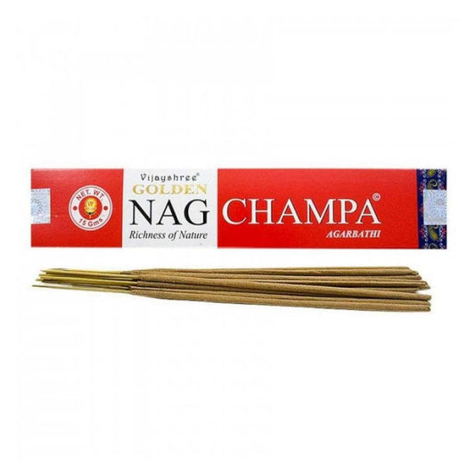 Vijayshree Golden Nag Champa Incense Sticks 15g