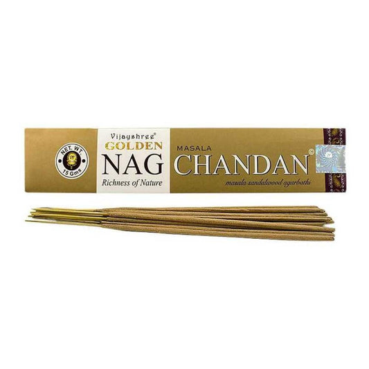 Vijayshree Golden Nag Chandan Incense Sticks 15g